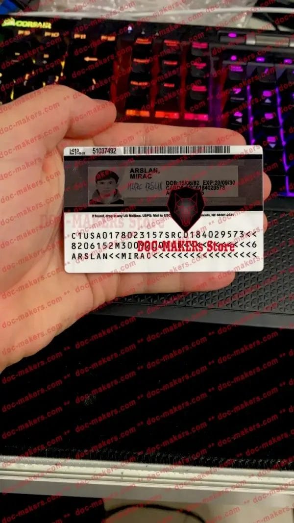 USA Green Card Residence Permit - V1